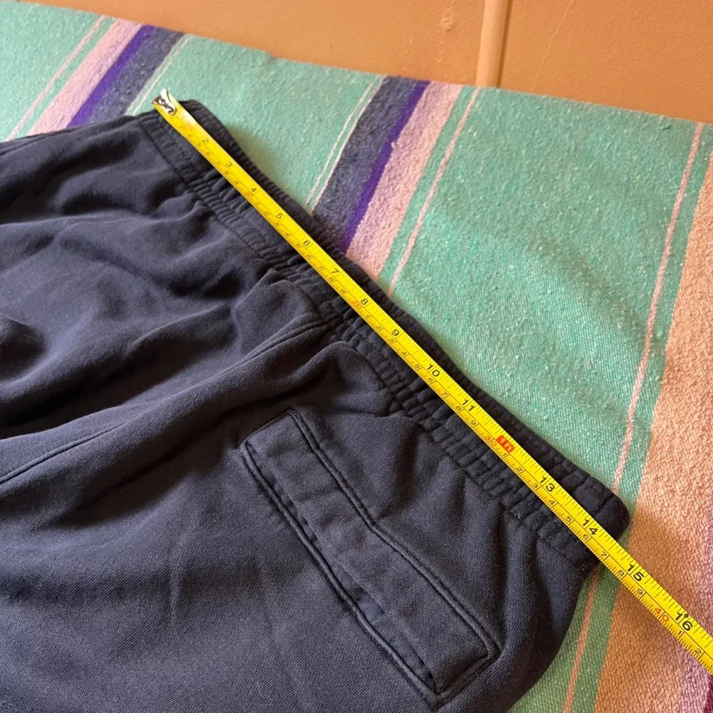 Nike Joggers Mens Medium Black Sportswear Fleece Tapered Sweatpants Futura Logo